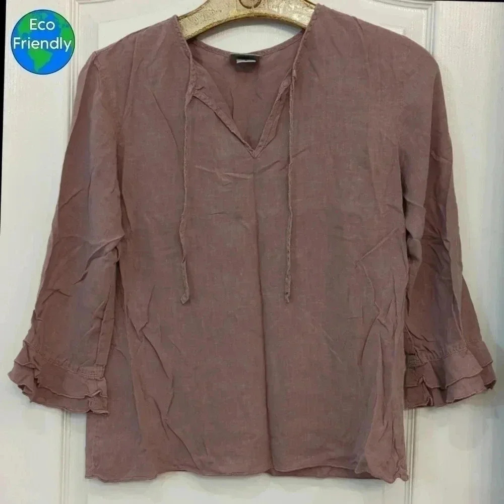 Hemp Blend  Blouse